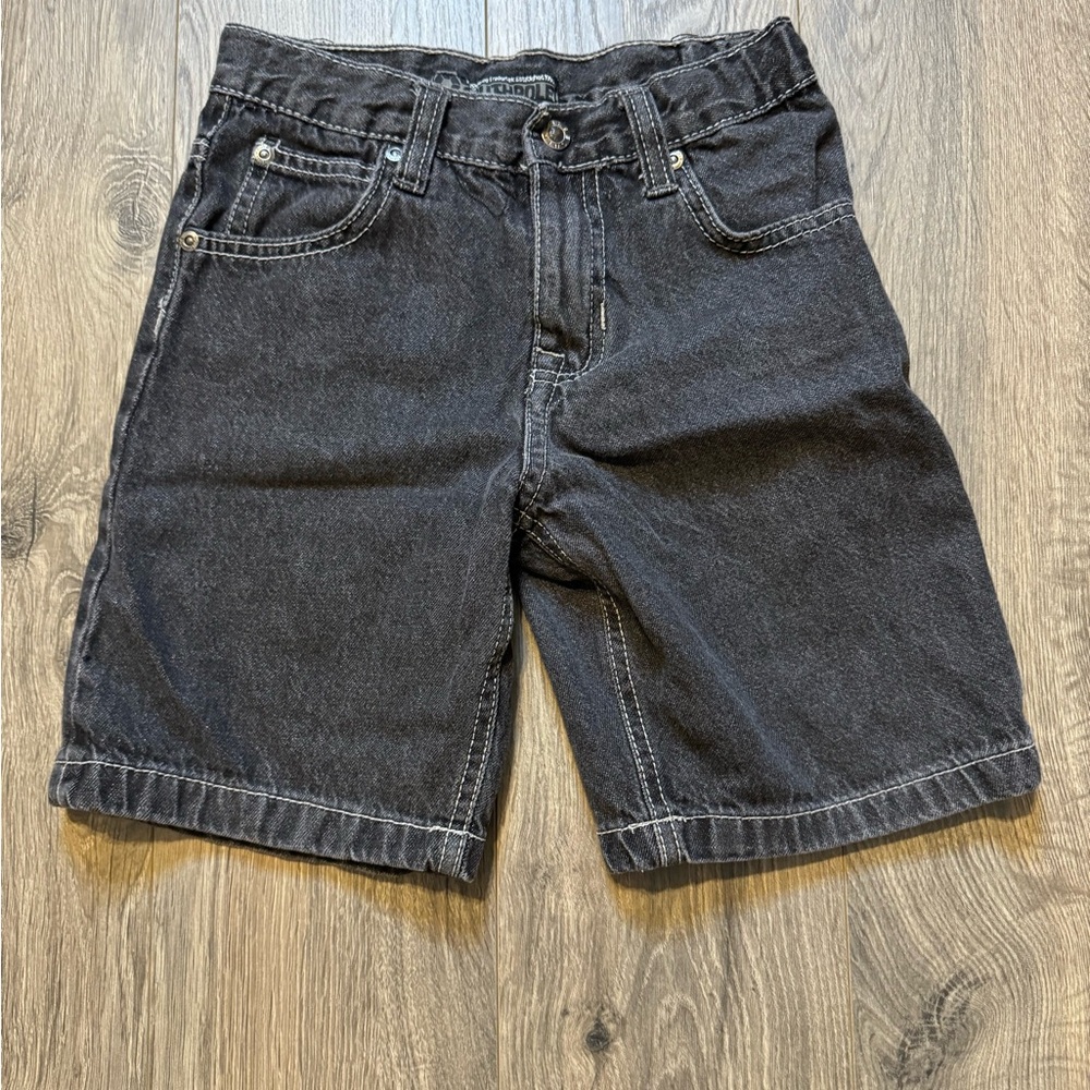 South Pole Dark Gray Youth Boys Jean Shorts Size 6